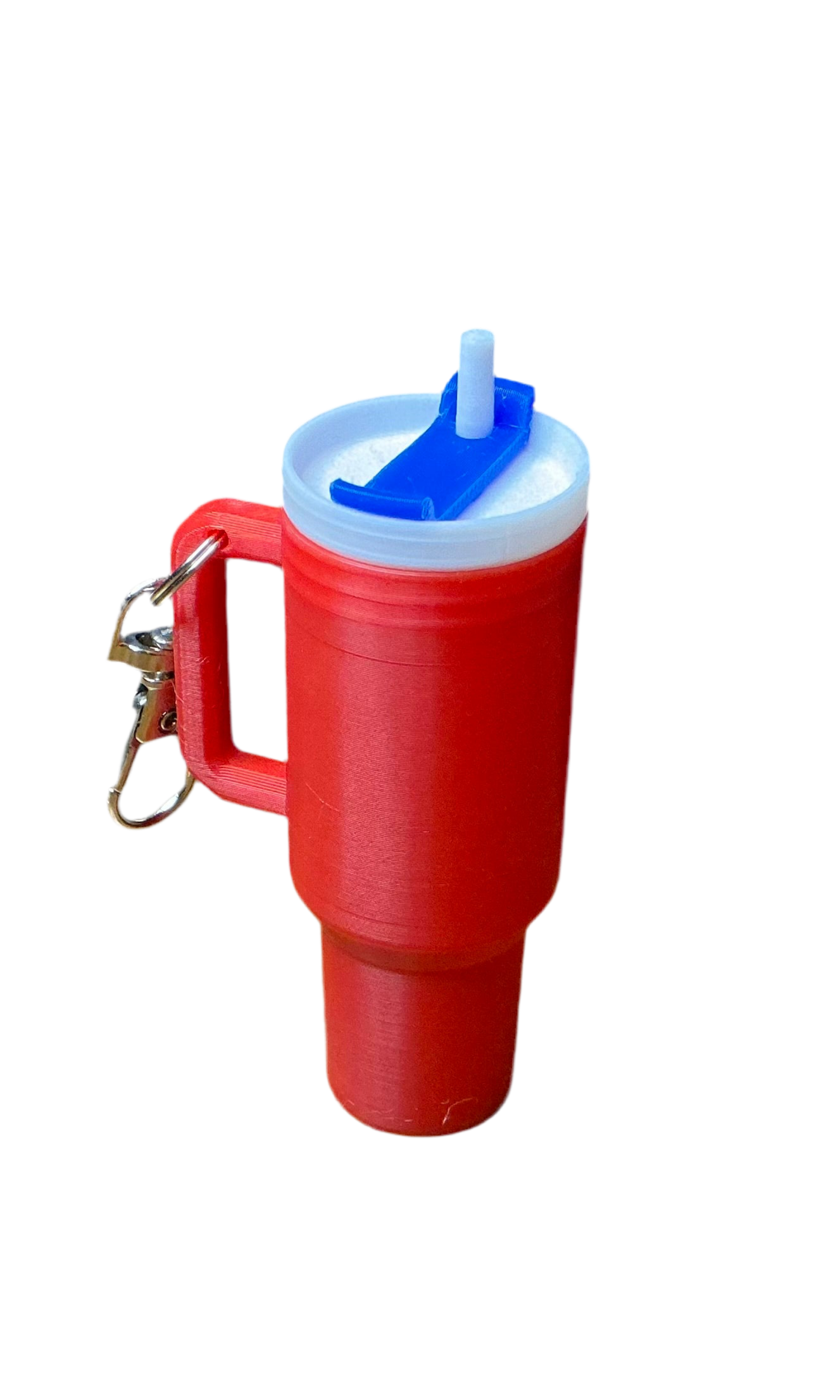 MULTIPLE SOLID COLOR Mini Tumbler Keychain – 3D Printed