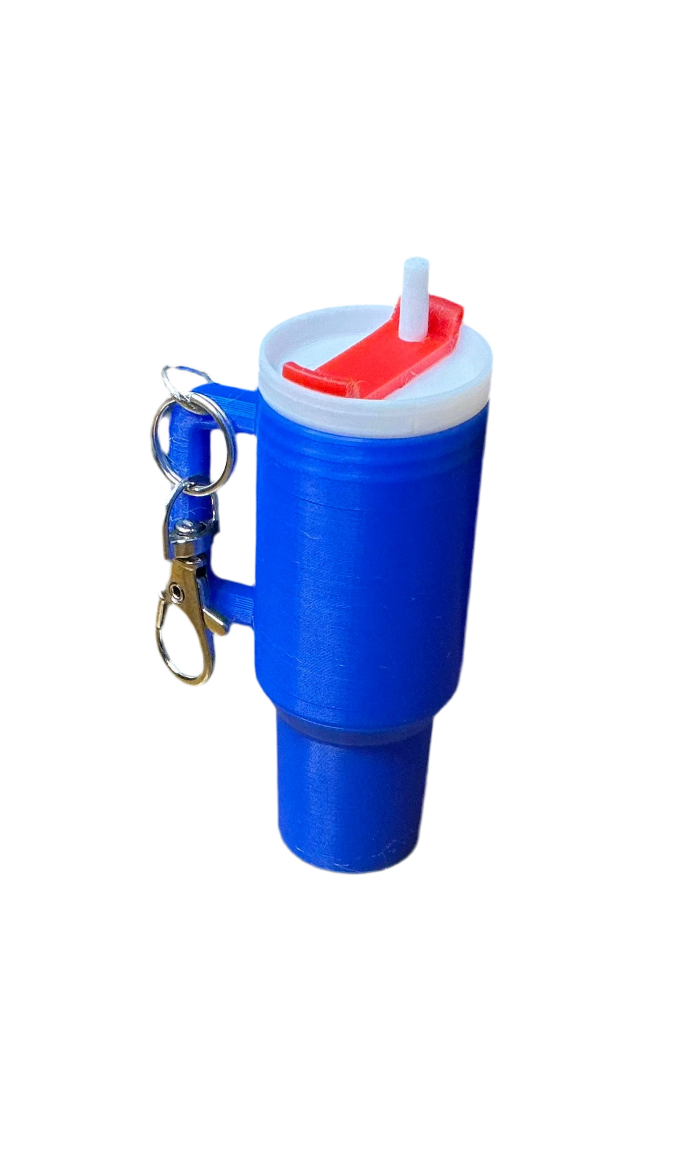 MULTIPLE SOLID COLOR Mini Tumbler Keychain – 3D Printed