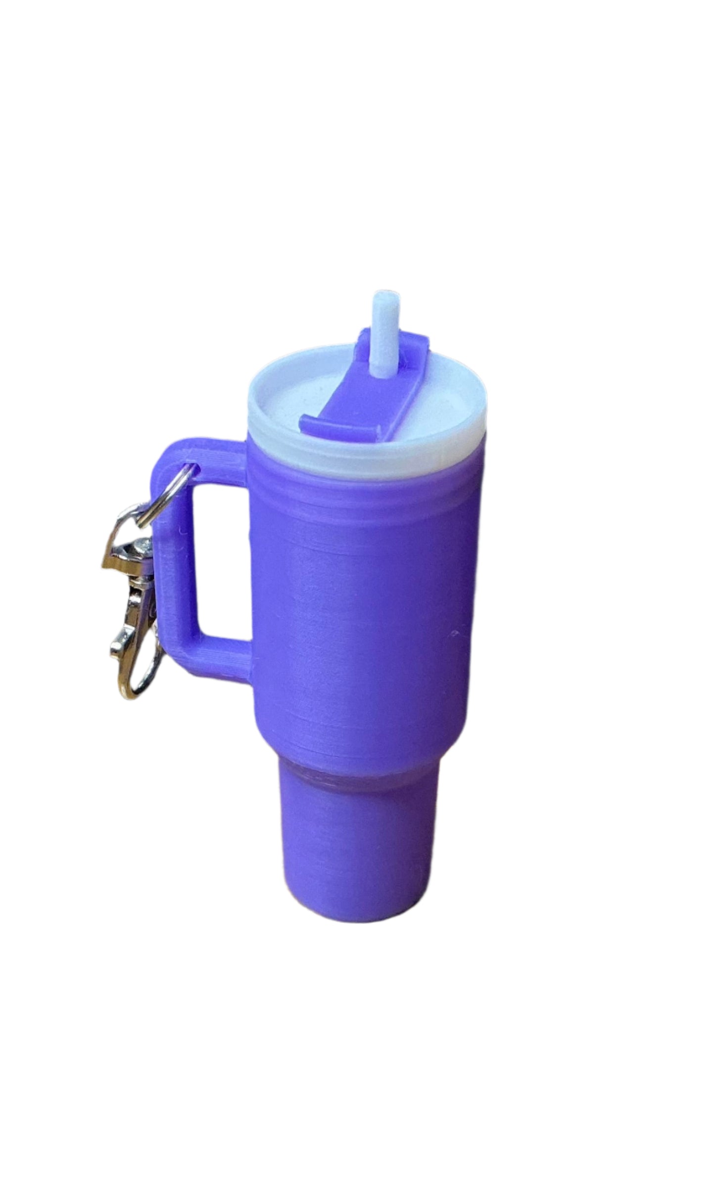 MULTIPLE SOLID COLOR Mini Tumbler Keychain – 3D Printed