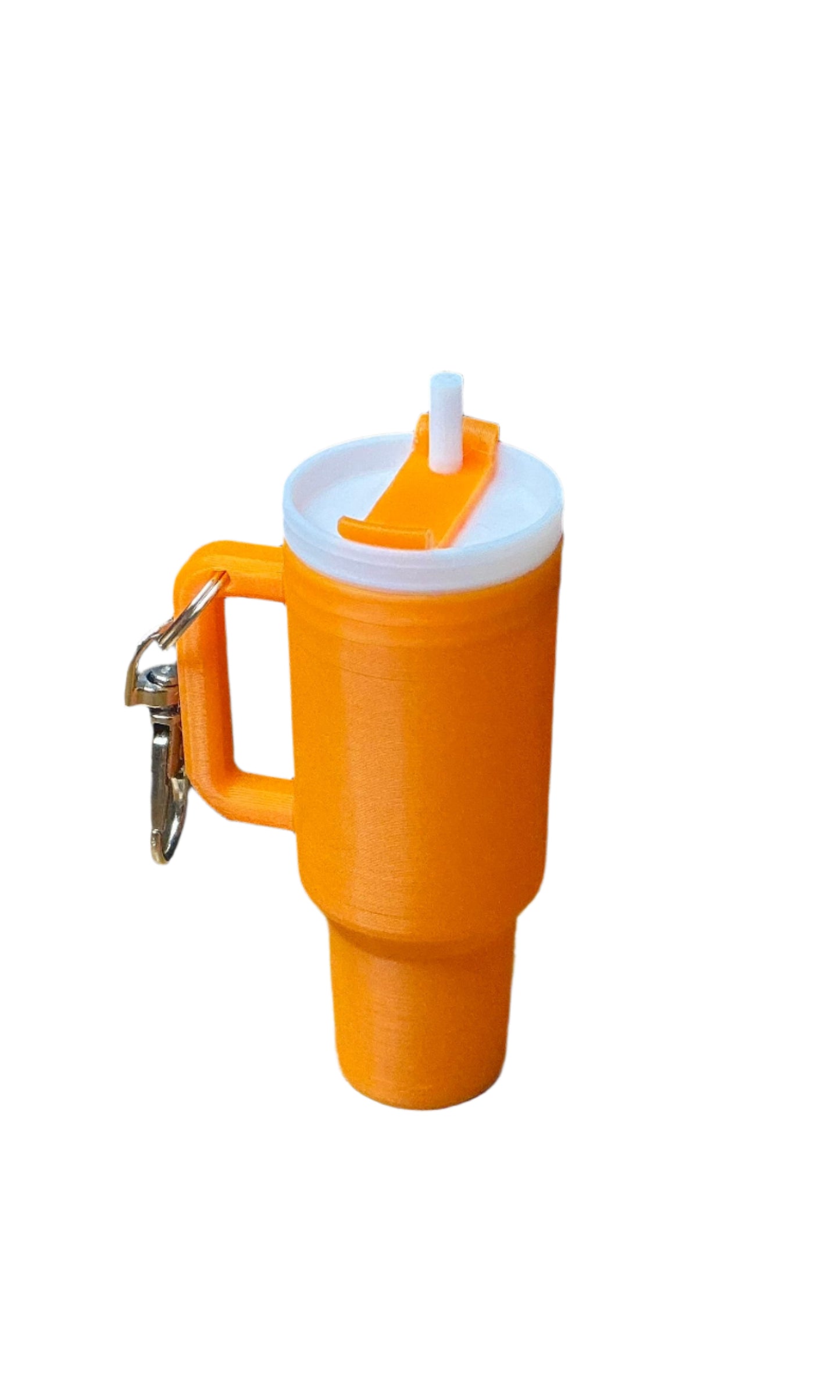 MULTIPLE SOLID COLOR Mini Tumbler Keychain – 3D Printed