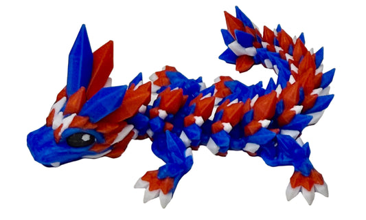 Miniature Crystal Dragon – 3D Printed